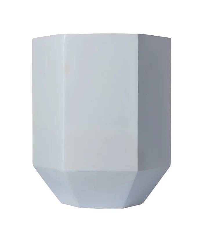 Hexa White 18 Planter