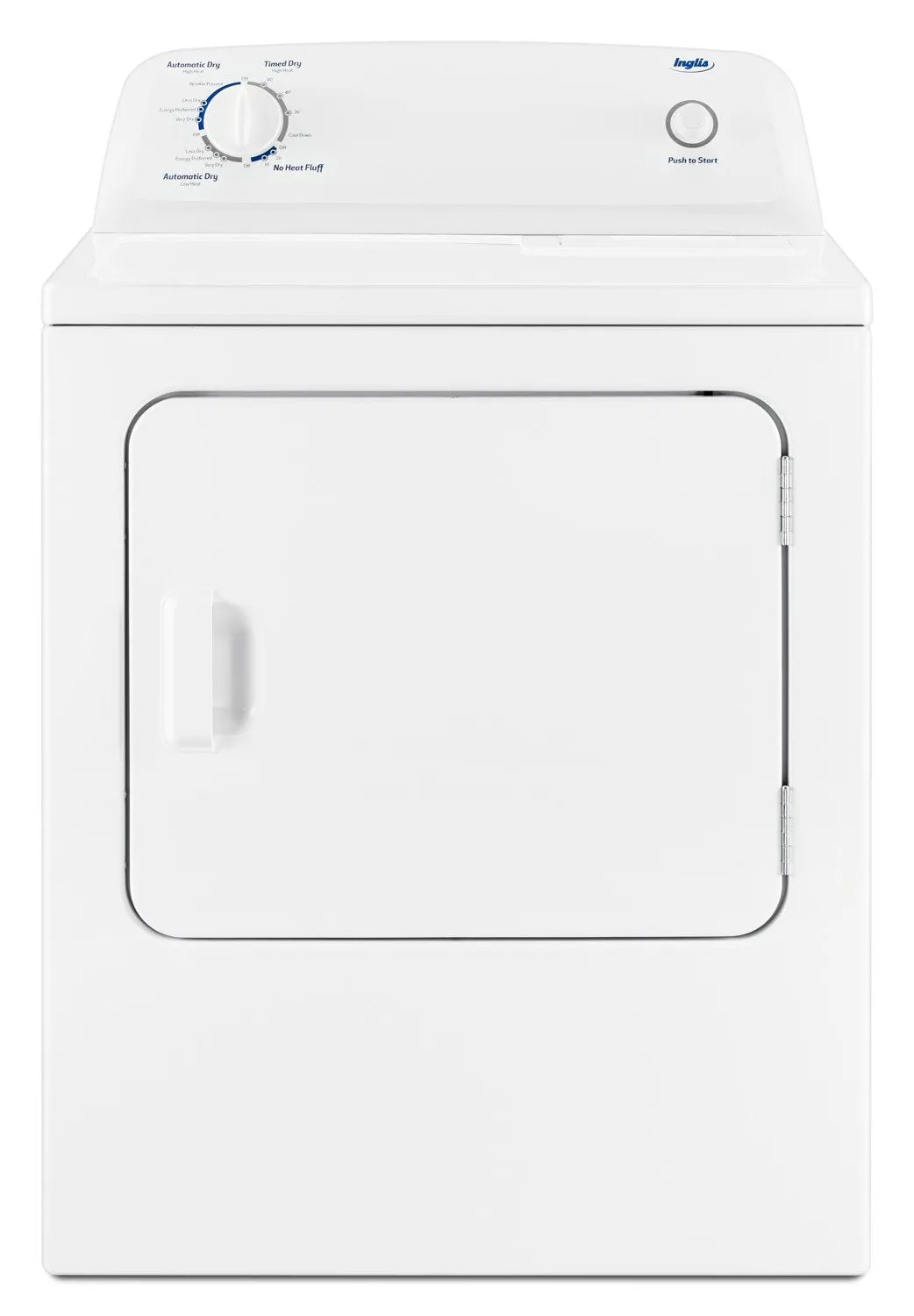 Inglis 4.4 Cu. Ft. I.E.C. Top-Load Washer and 6.5 Cu. Ft. Electric Dryer - White