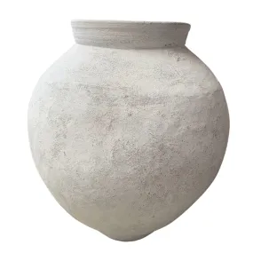 Java White Rustic Terracotta Pot