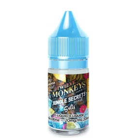 Jungle Secrets ICED Salt Nic - Twelve Monkeys Ice Age Salts - 30mL