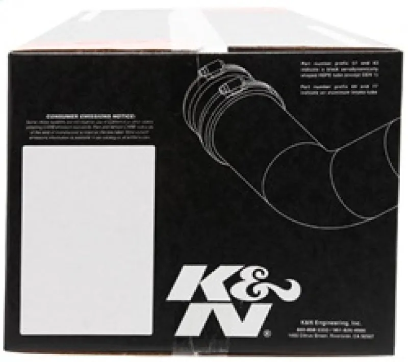 K&N 08 Dodge Viper 8.4L-V10 Red Typhoon Short Ram Intake 69-2527TTR