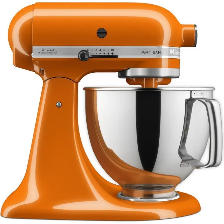 KitchenAid 5 Qt. Artisan Mixer 220V with 2 Bowls and Flex Beater 10 Speeds 300 Watts 5KSM175 All Colors