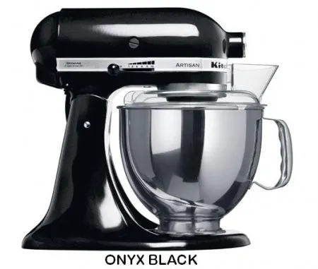 KitchenAid 5 Qt. Artisan Mixer 220V with 2 Bowls and Flex Beater 10 Speeds 300 Watts 5KSM175 All Colors