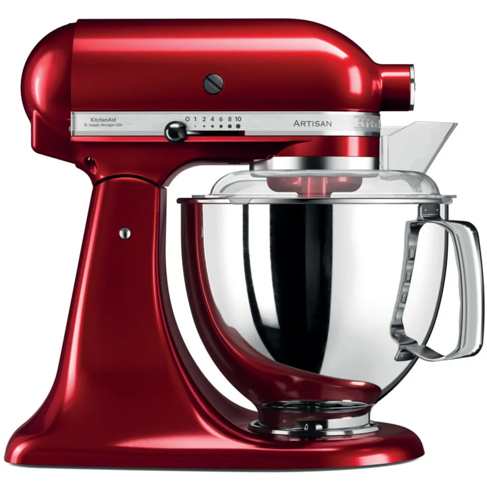 KitchenAid 5 Qt. Artisan Mixer 220V with 2 Bowls and Flex Beater 10 Speeds 300 Watts 5KSM175 All Colors
