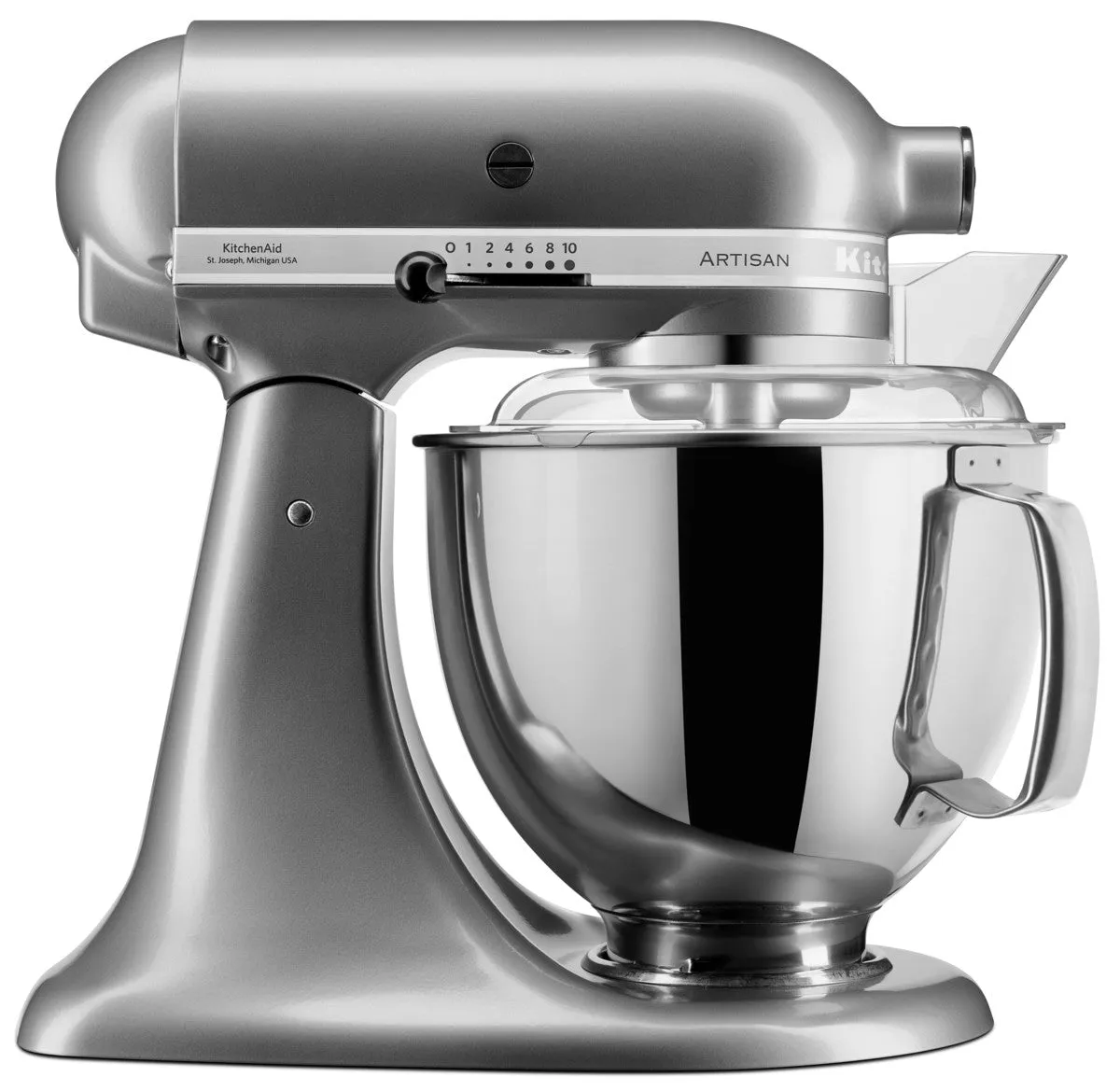 KitchenAid 5 Qt. Artisan Mixer 220V with 2 Bowls and Flex Beater 10 Speeds 300 Watts 5KSM175 All Colors