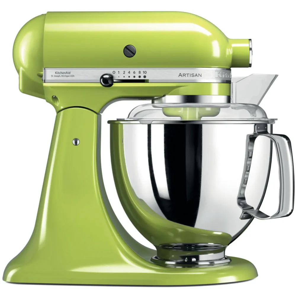 KitchenAid 5 Qt. Artisan Mixer 220V with 2 Bowls and Flex Beater 10 Speeds 300 Watts 5KSM175 All Colors