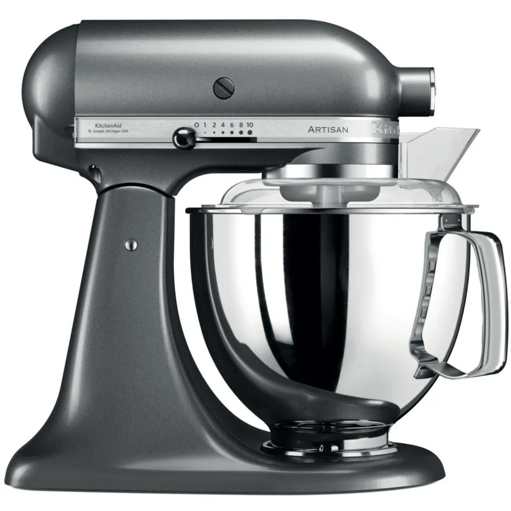 KitchenAid 5 Qt. Artisan Mixer 220V with 2 Bowls and Flex Beater 10 Speeds 300 Watts 5KSM175 All Colors
