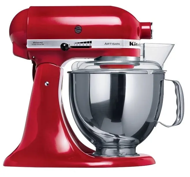 KitchenAid 5 Qt. Artisan Mixer 220V with 2 Bowls and Flex Beater 10 Speeds 300 Watts 5KSM175 All Colors