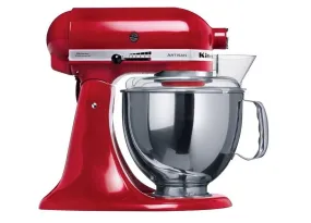 KitchenAid 5 Qt. Artisan Mixer 220V with 2 Bowls and Flex Beater 10 Speeds 300 Watts 5KSM175 All Colors