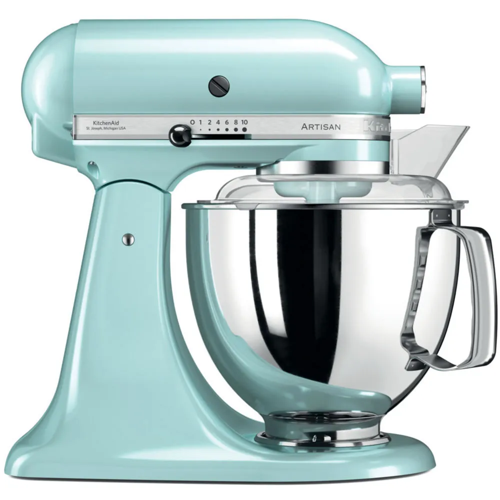 KitchenAid 5 Qt. Artisan Mixer 220V with 2 Bowls and Flex Beater 10 Speeds 300 Watts 5KSM175 All Colors