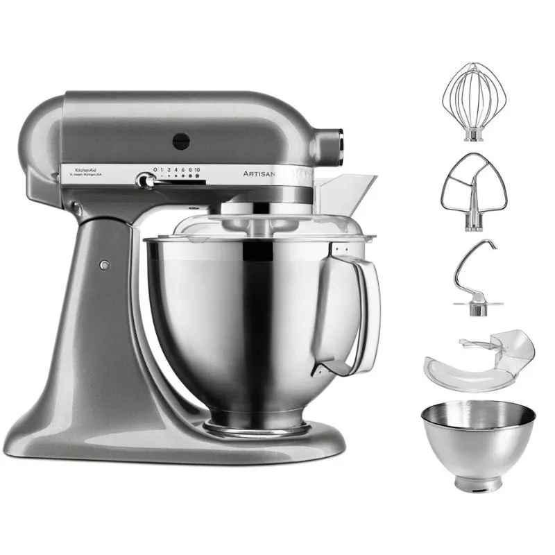 KitchenAid Artisan Stand Mixer 185 Medallion Silver