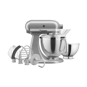 KitchenAid KSM195 Artisan Series Stand Mixer Contour Silver 4.8L