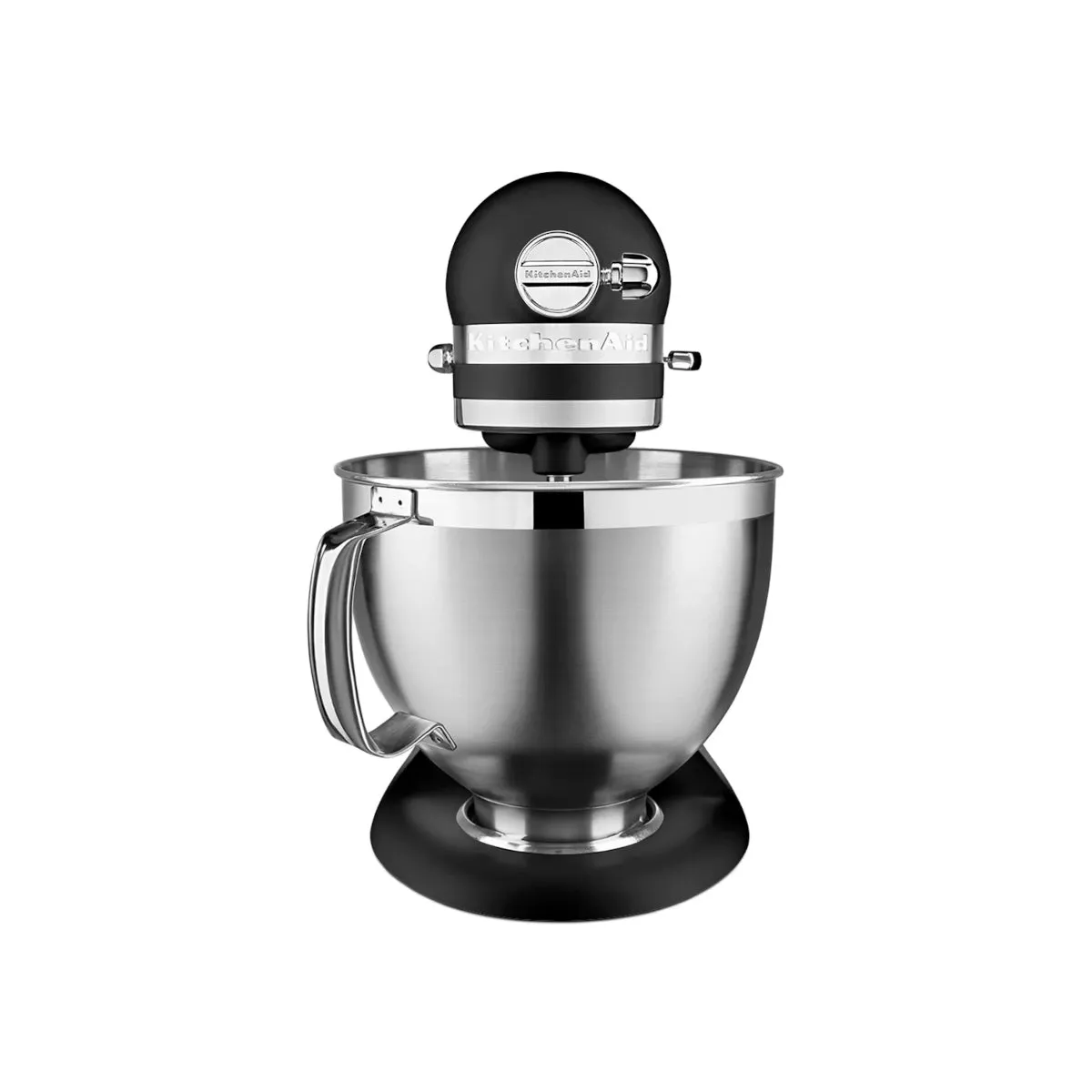 KitchenAid KSM195 Artisan Series Tilt-Head Stand Mixer with Premium Accessory Matte Black 4.8L