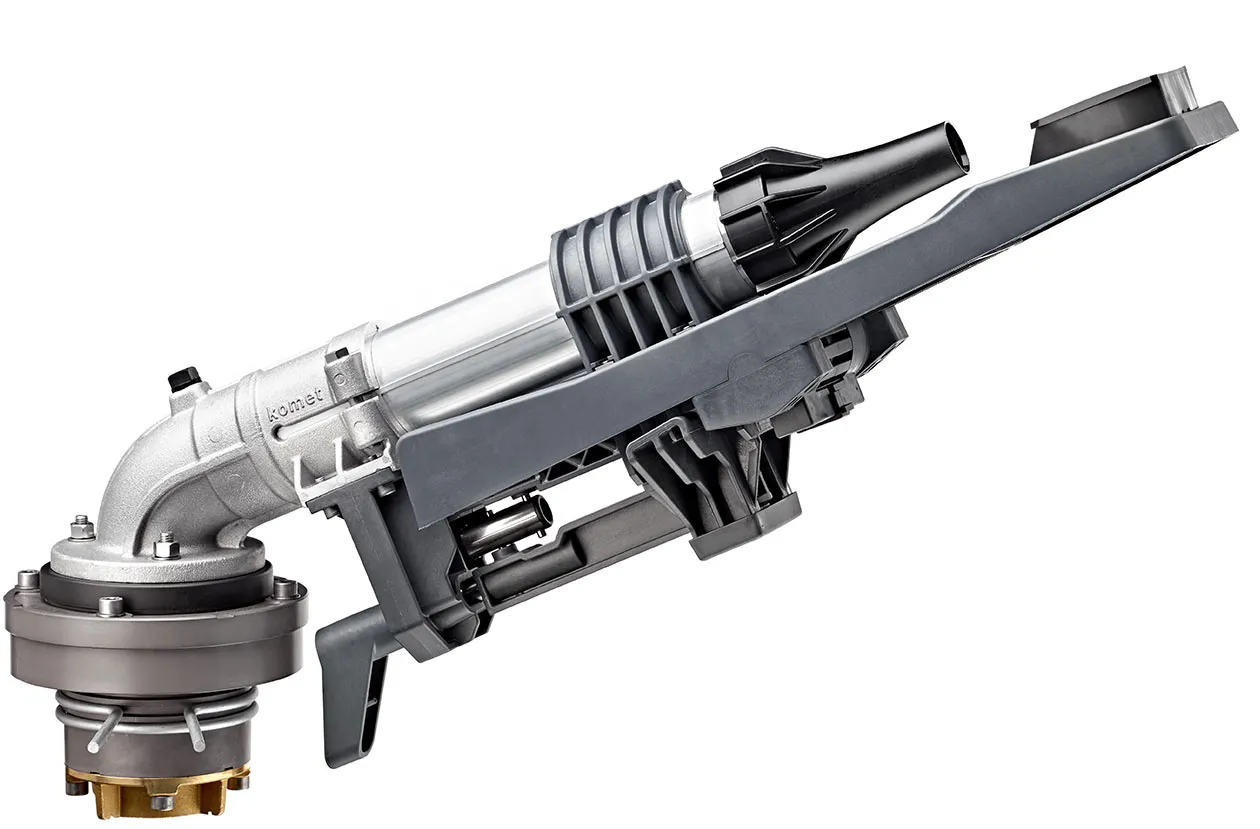 Komet TW202VA Ultra 202 Series Big Gun Sprinklers - Variable Angle 15°-45° Trajectory (44-90m Range)
