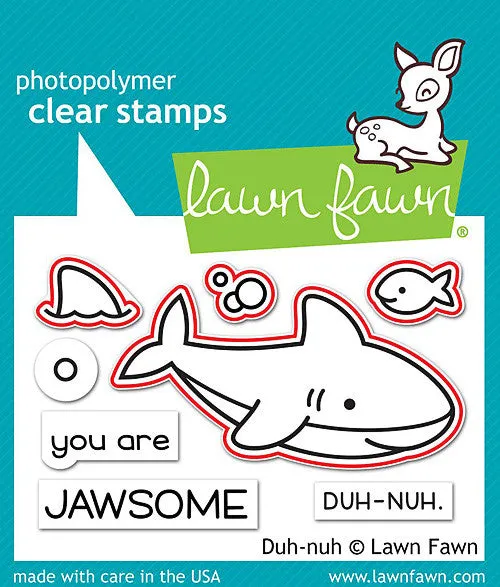 LAWN FAWN: Duh-nuh Lawn Cuts Die