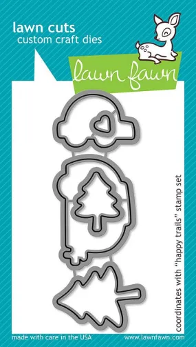 LAWN FAWN: Happy Trails Lawn Cuts Die