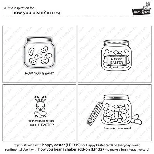 LAWN FAWN: How You Bean? Lawn Cuts Die
