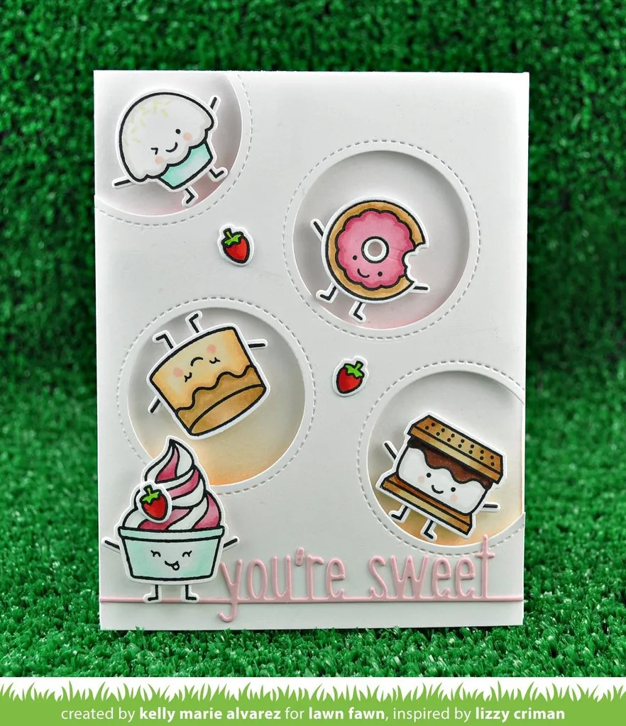 LAWN FAWN: Sweet Friends | Lawn Cuts Die