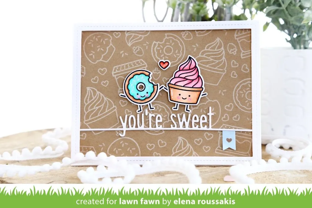 LAWN FAWN: Sweet Friends | Lawn Cuts Die