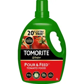 Levington 2.5 Litre Tomorite Pour & Feed Tomato Food  20% Free