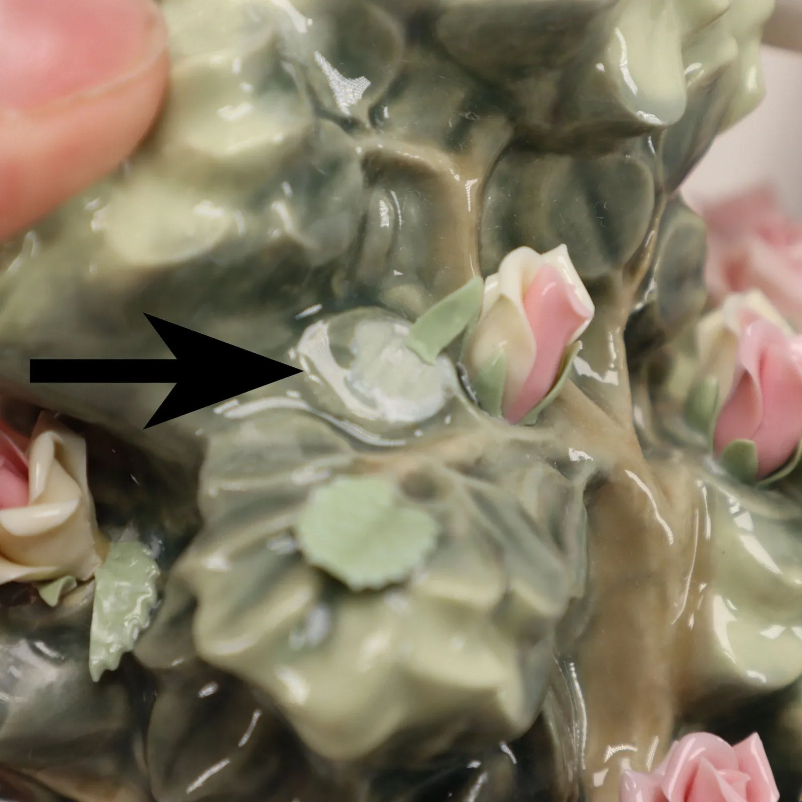 Lladro 1354 Dutch Girl Watering Pink Rose Bush Retired Vintage Gloss Spain