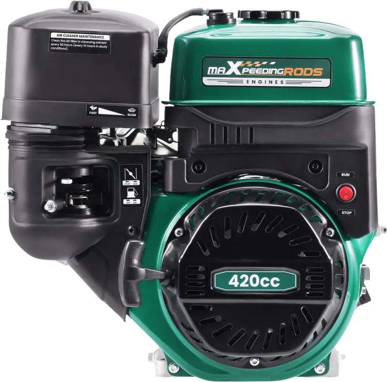 Maxpeedingrods MXR420R 4-Stroke Engine 15HP 420cc Horizontal Gasoline Motor New