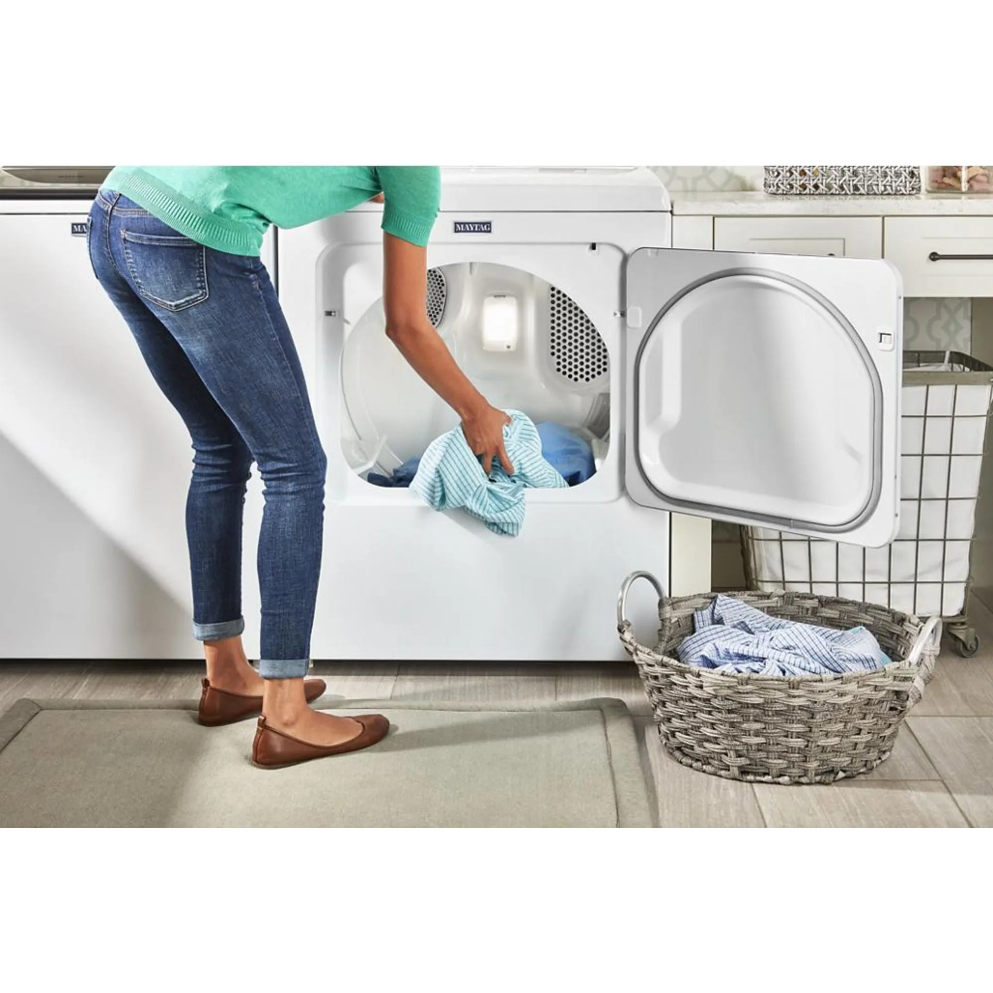 Maytag Dryer (YMED6200KW) - White