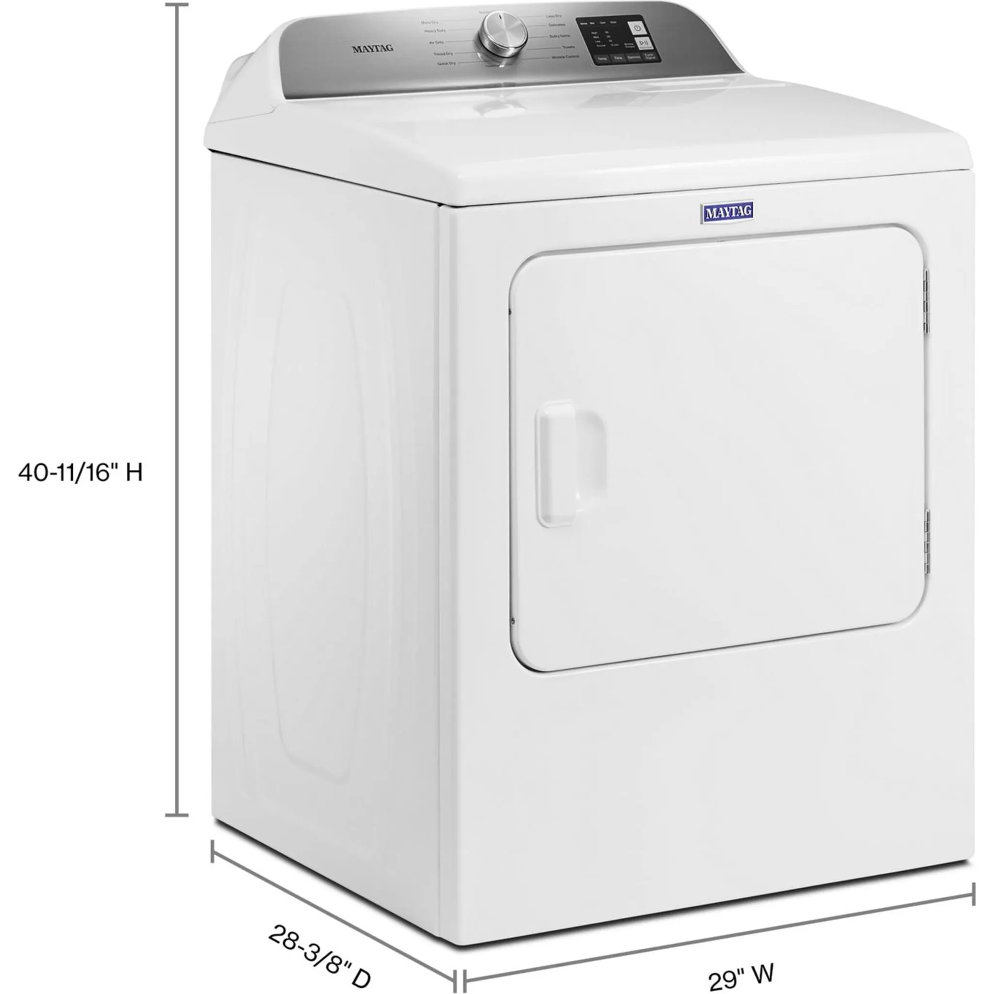 Maytag Dryer (YMED6200KW) - White
