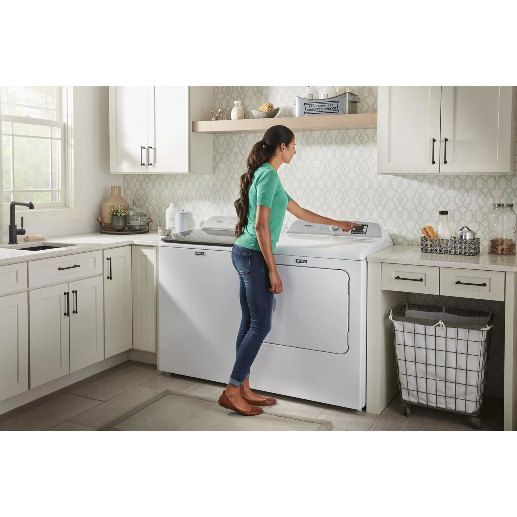 Maytag Gas Dryer (MGD6200KW) - White
