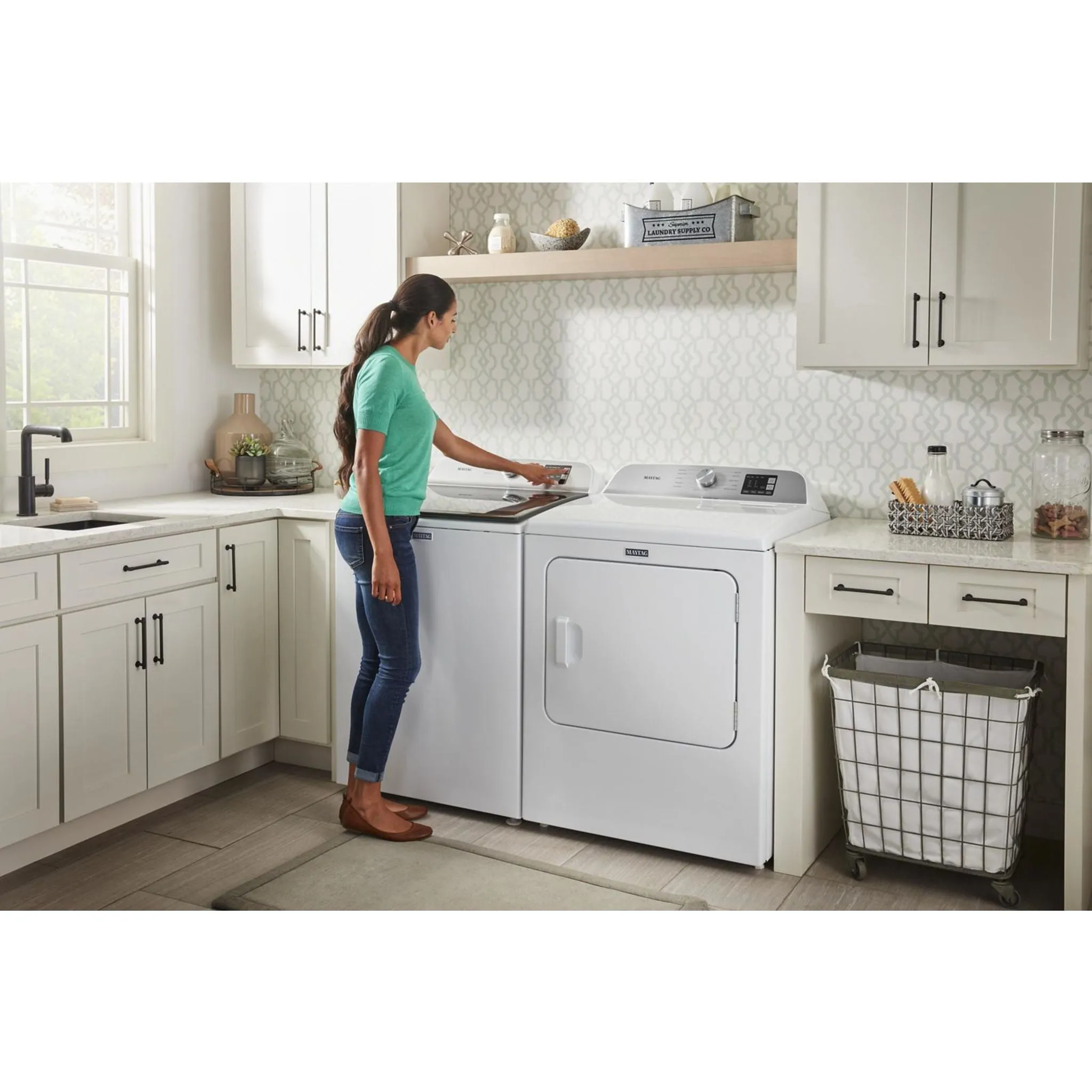 Maytag Gas Dryer (MGD6200KW) - White