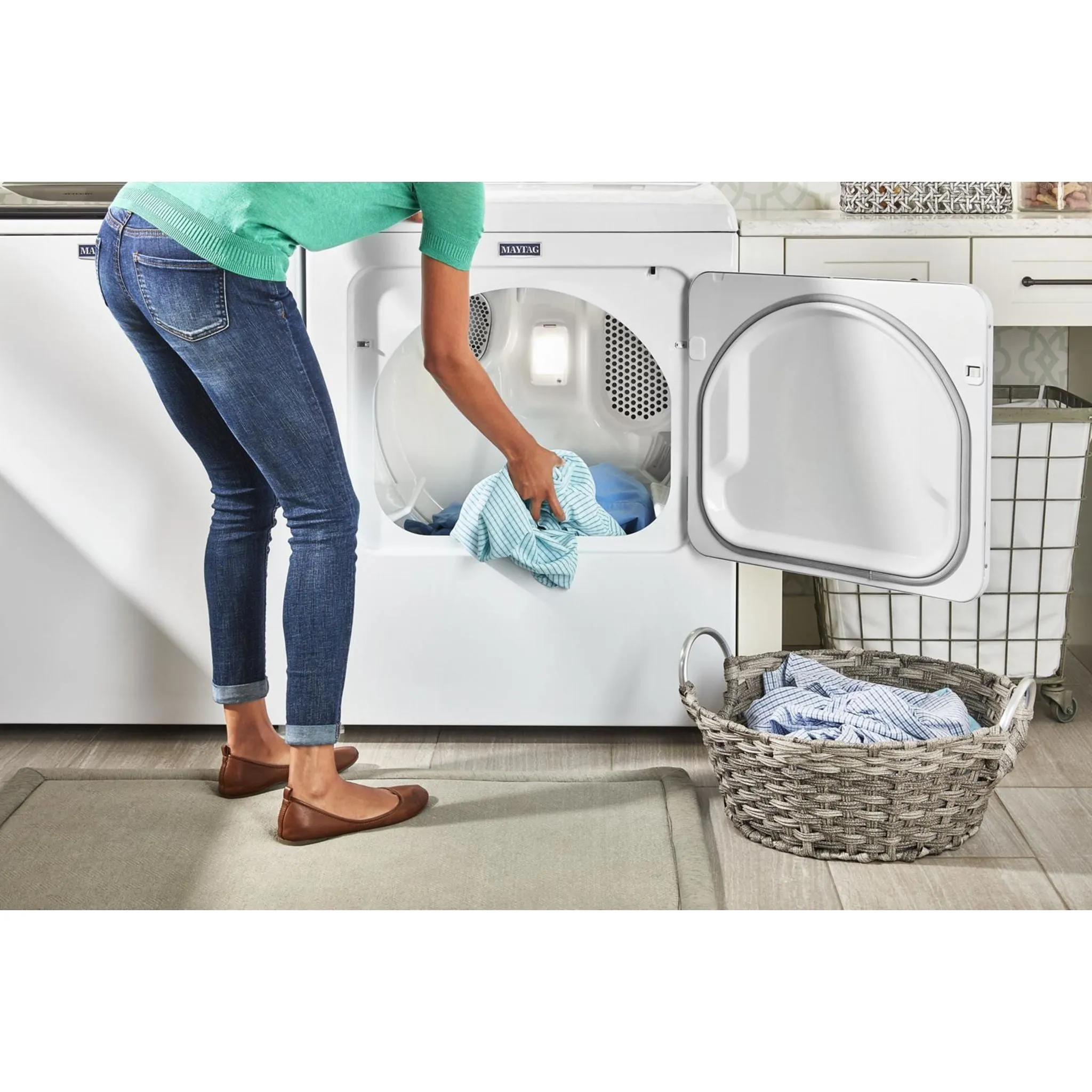 Maytag Gas Dryer (MGD6200KW) - White