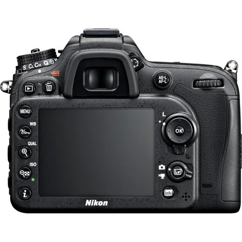 Nikon D7100 DSLR Digital Camera with 18-55mm VR II   70-300mm Ed VR Lens   128GB Memory   2 Batteries   Charger   LED Video Light   Backpack