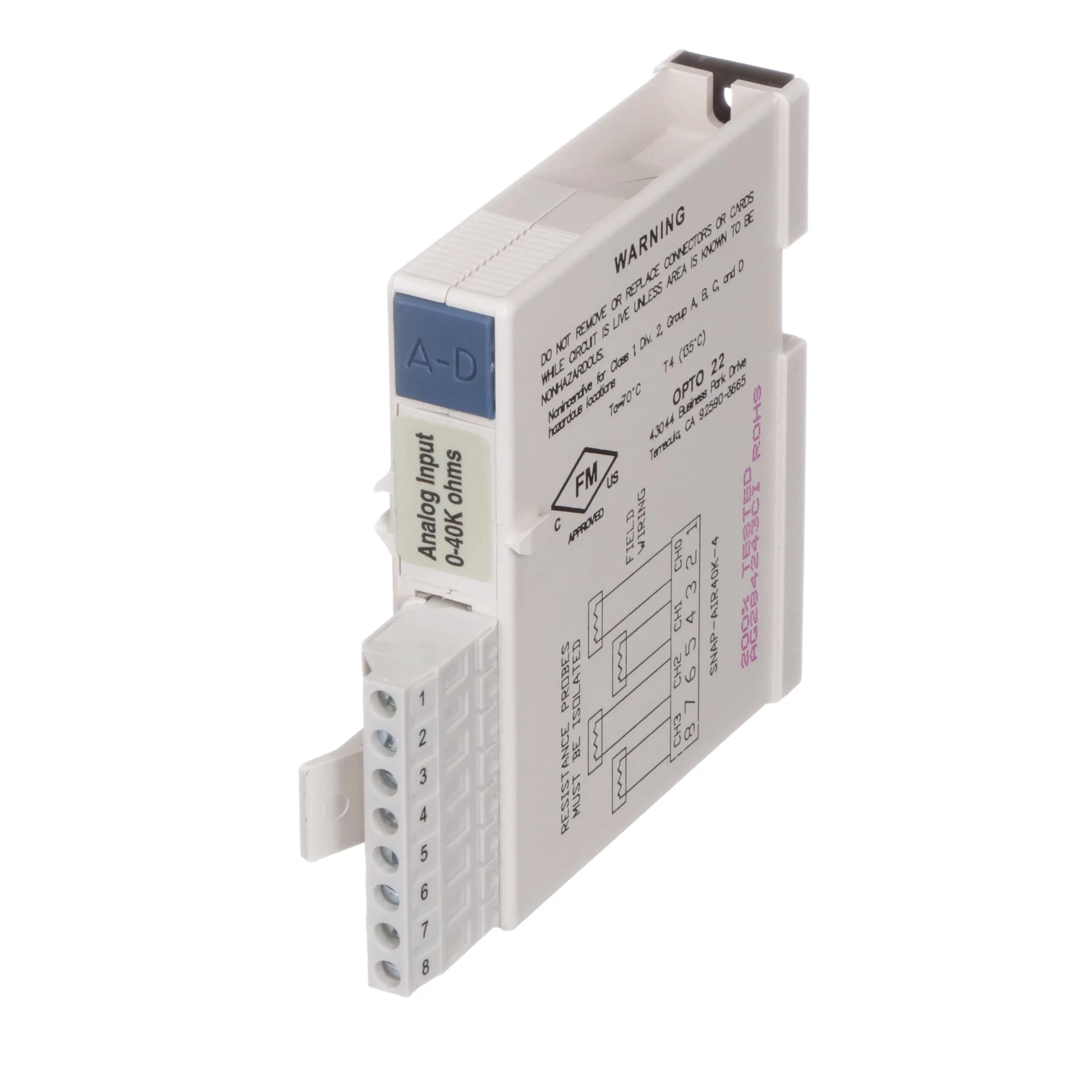 Opto 22 SNAP-AIR40K-4