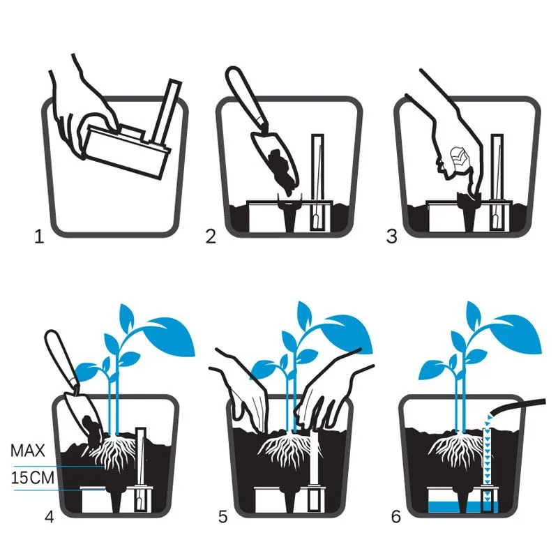 Plantsava Tank 6 Plant Watering System