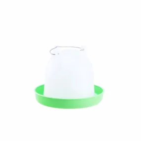 Poultry drinker / water feeder Crown with straight sides 1.5 or 2.6 litres