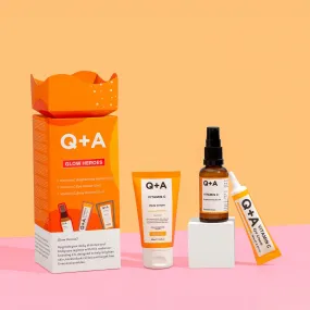 Q A Glow Heroes Vitamin C Skincare Gift Set