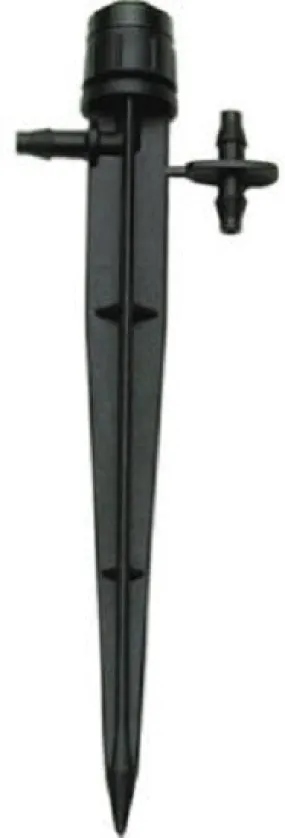 Raindrip 15300UB Full Circle Fan Spray Bubbler on Stake, Up to 13' @ 30 PSI