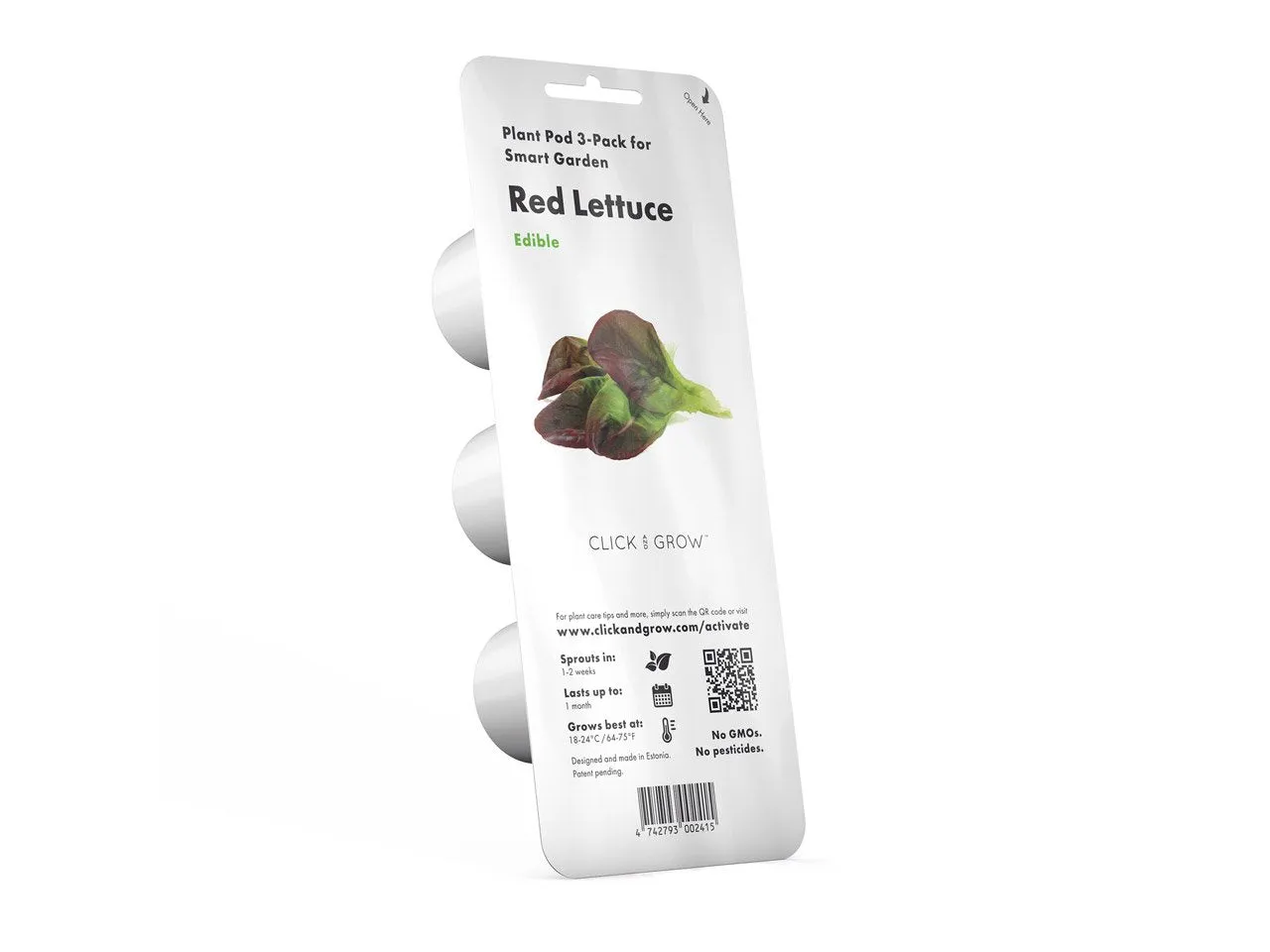 Red Lettuce Plant Pods 9-pack