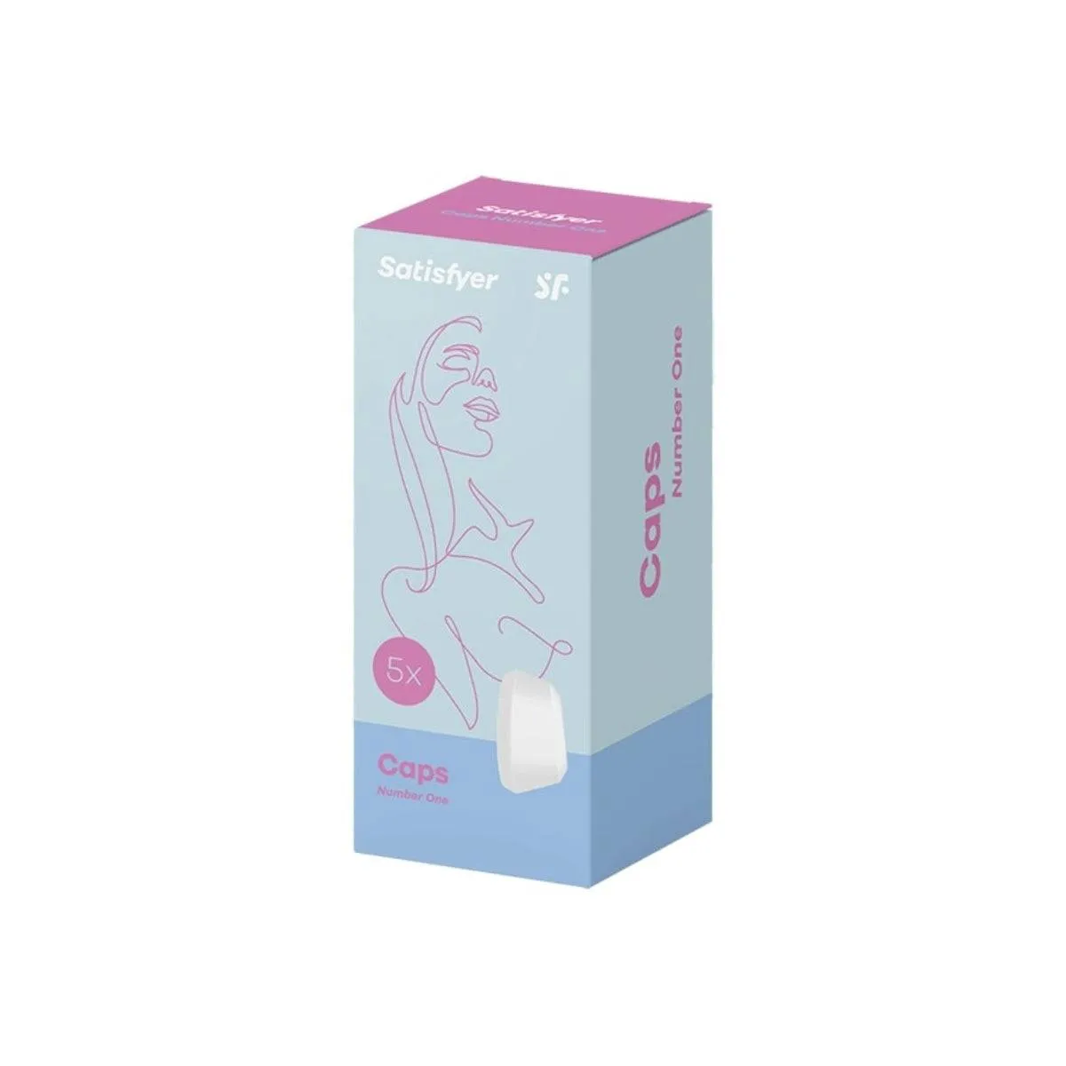 Satisfyer Number One Caps White