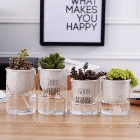 Shuka - Automatic Watering Ceramic Planter Pot
