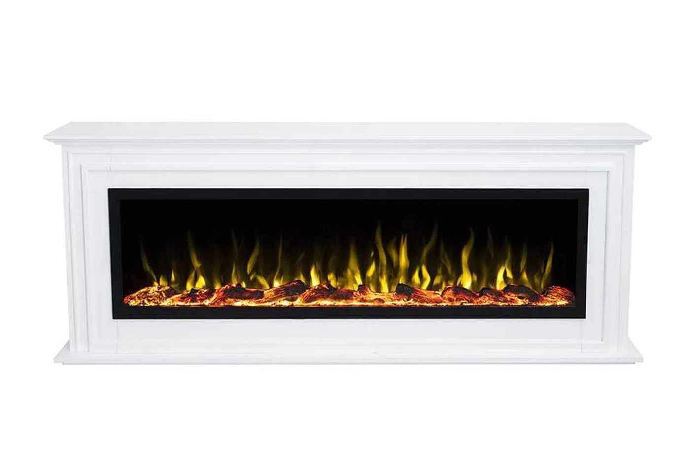 Sideline Elite 60 Inch Smart Electric Fireplace with Encase Surround Mantel