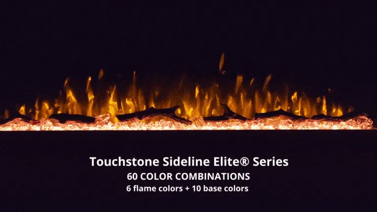 Sideline Elite 60 Inch Smart Electric Fireplace with Encase Surround Mantel