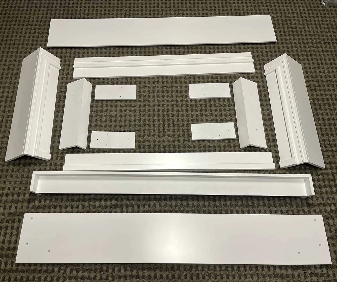 Sideline Elite 60 Inch Smart Electric Fireplace with Encase Surround Mantel