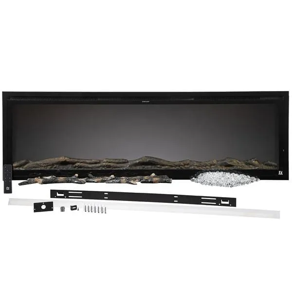 Sideline Elite 60 Inch Smart Electric Fireplace with Encase Surround Mantel