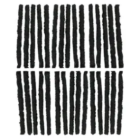 Slime Tire Repair Plugs (30 Count Black) 4"