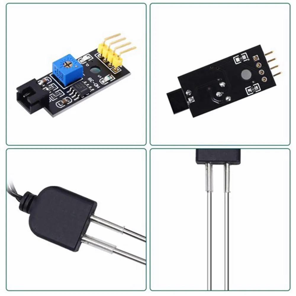 Soil Moisture Meter, Soil Humidity Sensor, Water Sensor, Soil Hygrometer for Ardunio