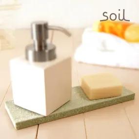 「soil」ディスペンサートレイ（グリーン）