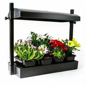 SunBlaster T5HO Micro Grow Light Garden, Black