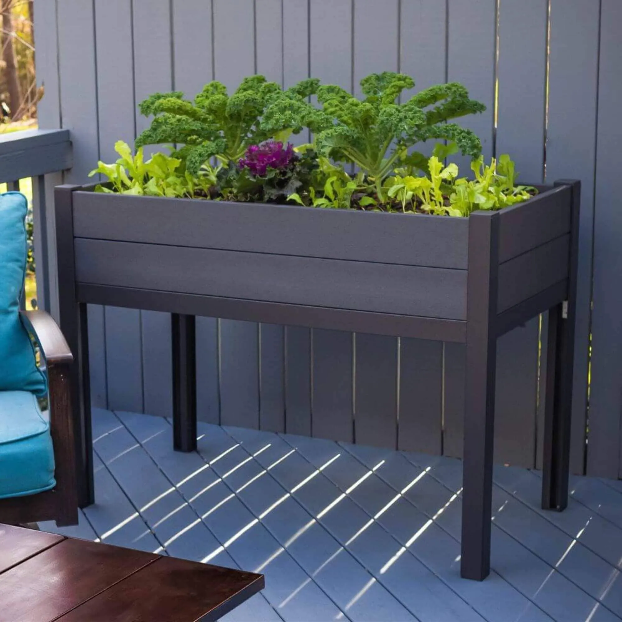 The Elevated Escape (24” x 48” x 34.5”) Elevated Garden Bed