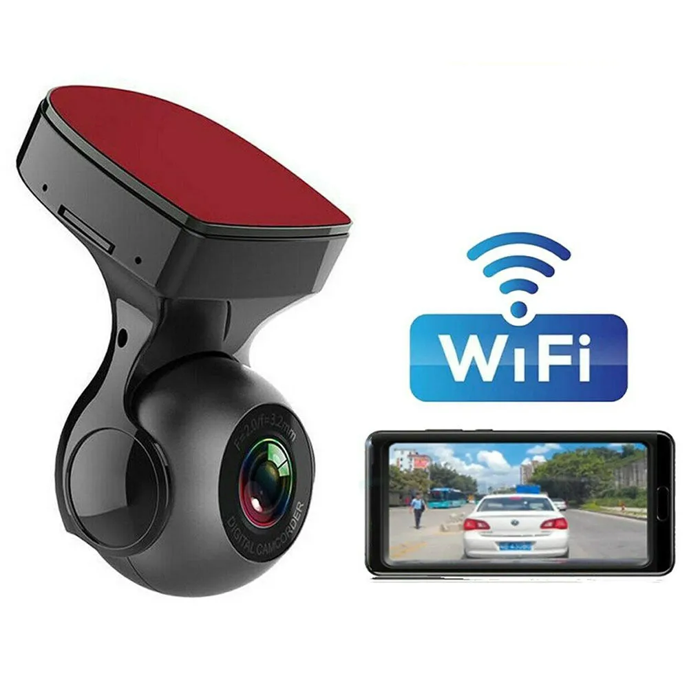 US 170 Degree Wifi Car  Driving  Recorder Hd 1080p Wide-angle